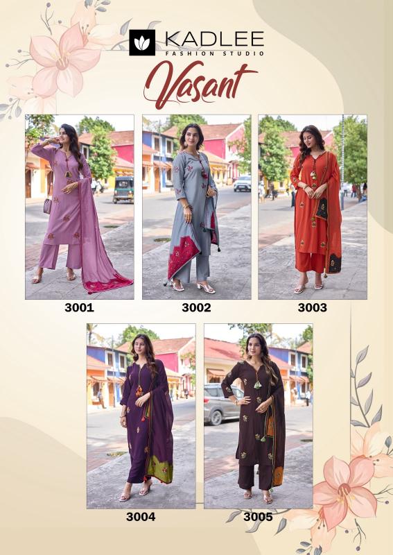 Kadlee vasant kurti design with price wholesale